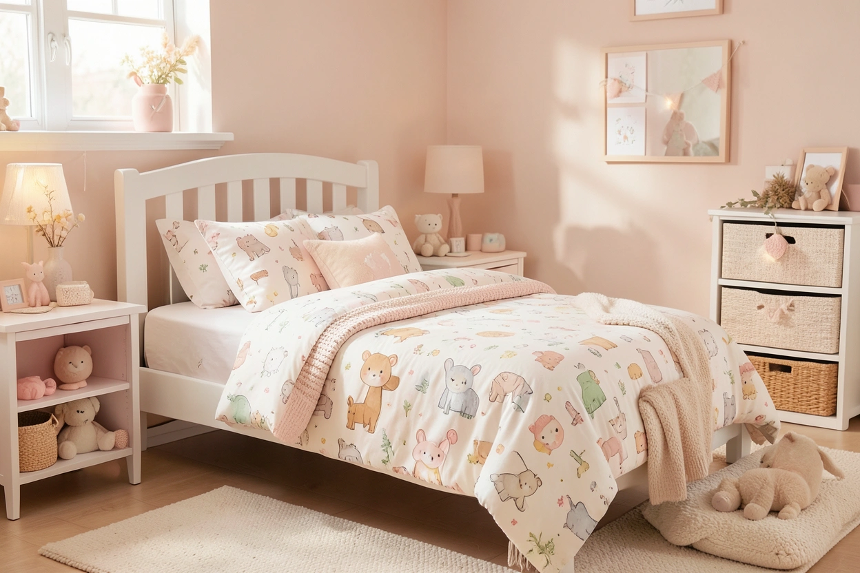 Housse de couette animaux